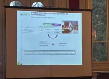 Comité de pilotage de la modernisation de la voie ferrée de la Vallée de l'Arve